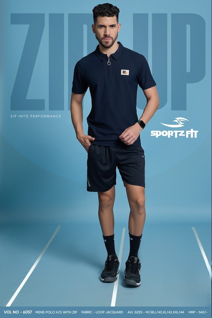 Men Collar Neck T-Shirt  | Navy Blue | XL |  SBT18